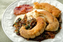 Shad-roe-with-bacon