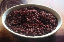 Black-rice-cooked
