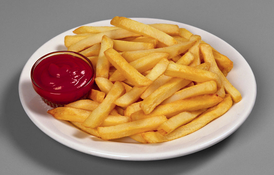 Catsup-with-French-fries