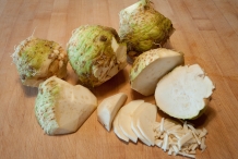 Half-cut-Celery-root