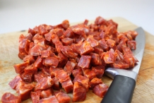 Chopped-chorizo