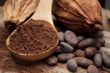 Cocoa-bean-powder