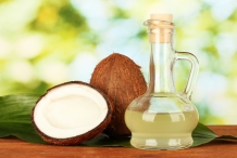 Cocco e olio di noci di Cocco nucifera