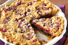 Cranberry-&-walnut-pie