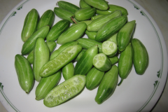 Ivy-gourd-on-the-plate