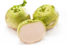 Half-cut-Kohlrabi