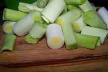 Leeks-cut