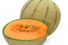 Half-cut-Muskmelon