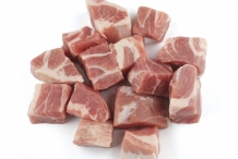 Pork-cubes