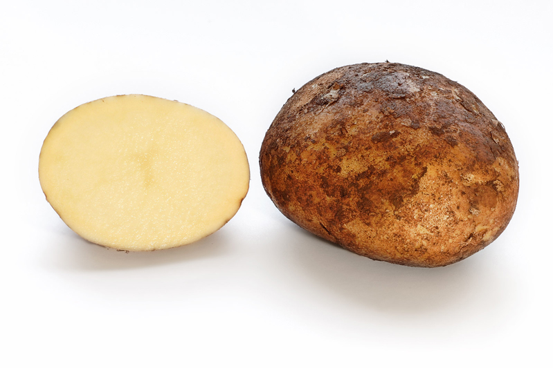 Half-cut-potato