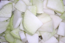 Radish-cut