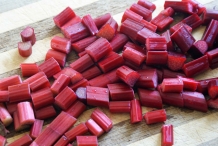 Rhubarb-stem-chopped