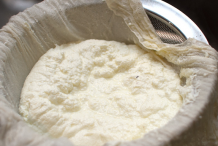Homemade--Ricotta-cheese