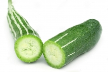 Half-cut-Snake-gourd