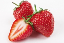 Half-cut-Strawberries