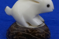 White-rabbit-statue-carved-on-Tagua-palm-seeds