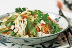 Poached-Chicken-Salad-with-Vietnamese-Coriander