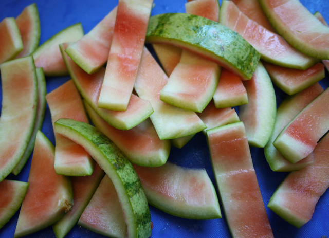 Watermelon-peel