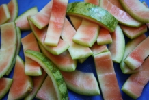 Watermelon-peel