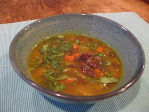 Adzuki beans soup