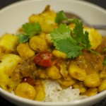Masala Lupini Bean Curry