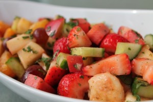 Chaat Masala Fruit Salad