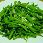 Stir –fried water spinach