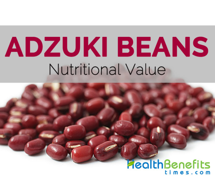 Adzuki Beans Facts And Nutritional Value