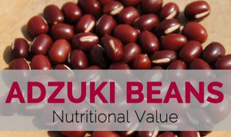 Adzuki beans Nutritional Value