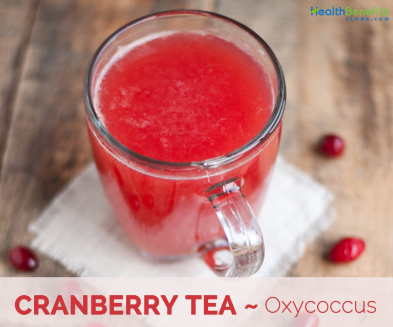 Cranberry tea benefits