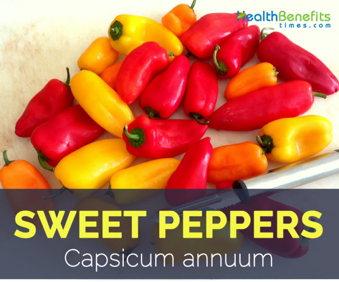 Sweet Peppers facts and health benefits