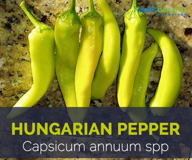Hungarian pepper facts and health benefits