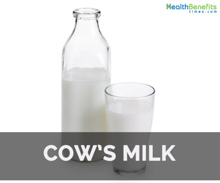 Cow's milk Facts and Health Benefits