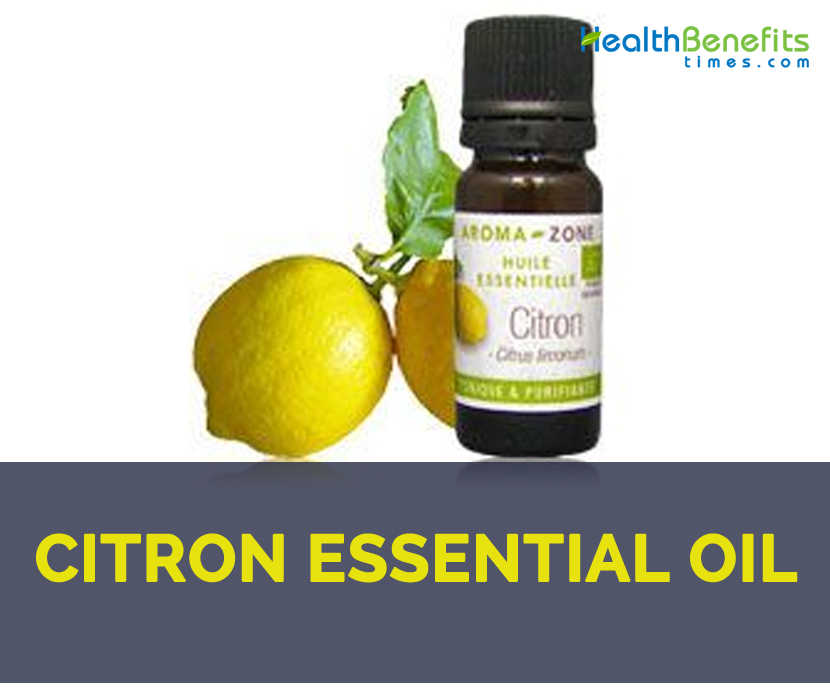 Citron essential oil facts and health benefits