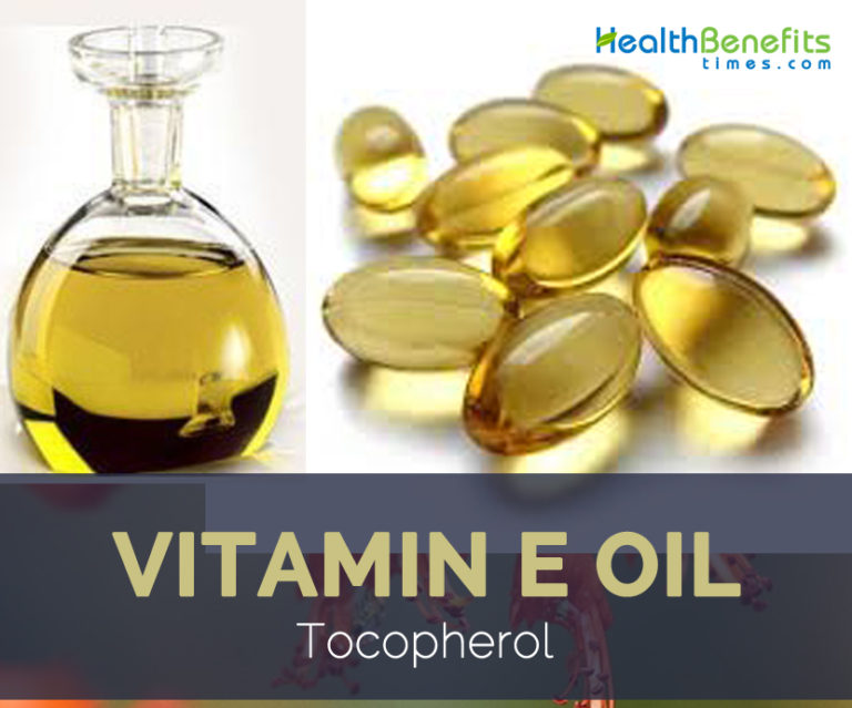Vitamin E oil facts and health benefits