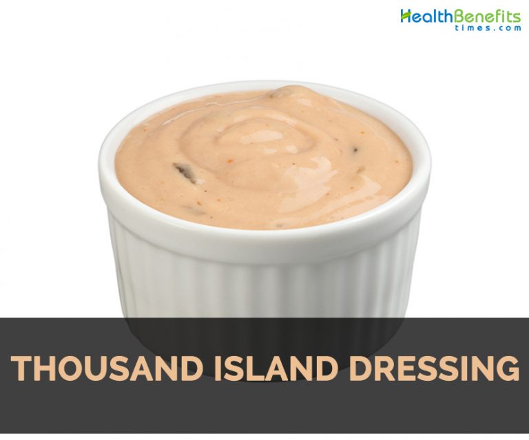 Thousand Island dressing Facts and Nutritional Value