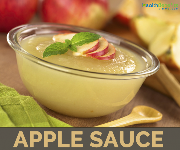 Apple sauce facts and health benefits