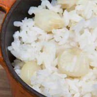 Rice with White Corn