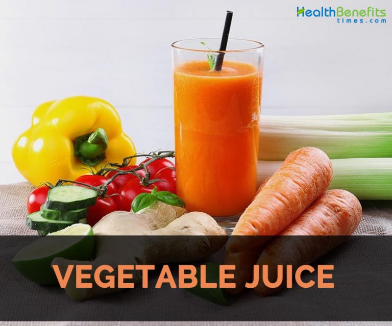 Vegetable juice Facts, Health Benefits and Nutritional Value