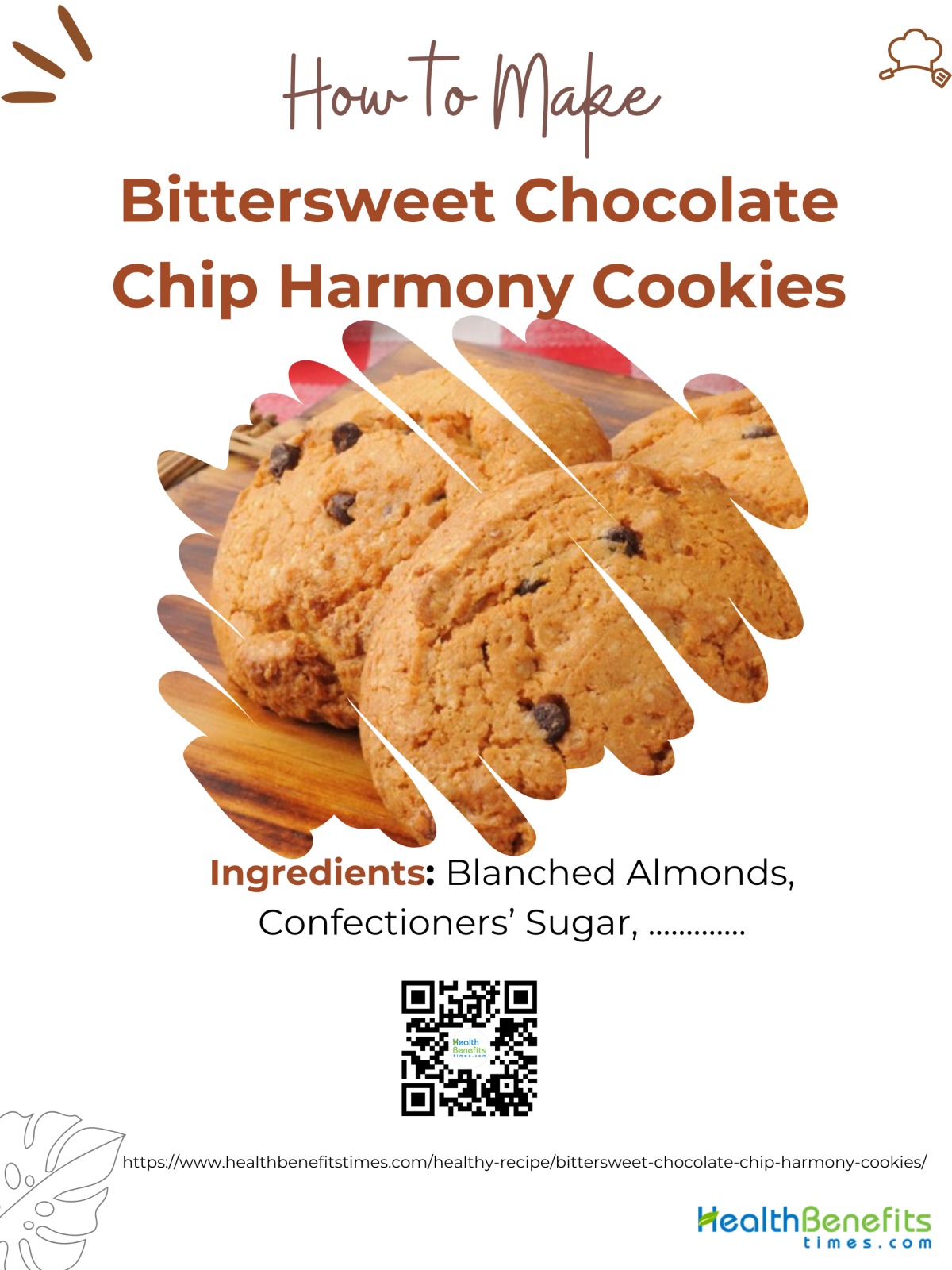 Bittersweet Chocolate Chip Harmony Cookies Health Benefits