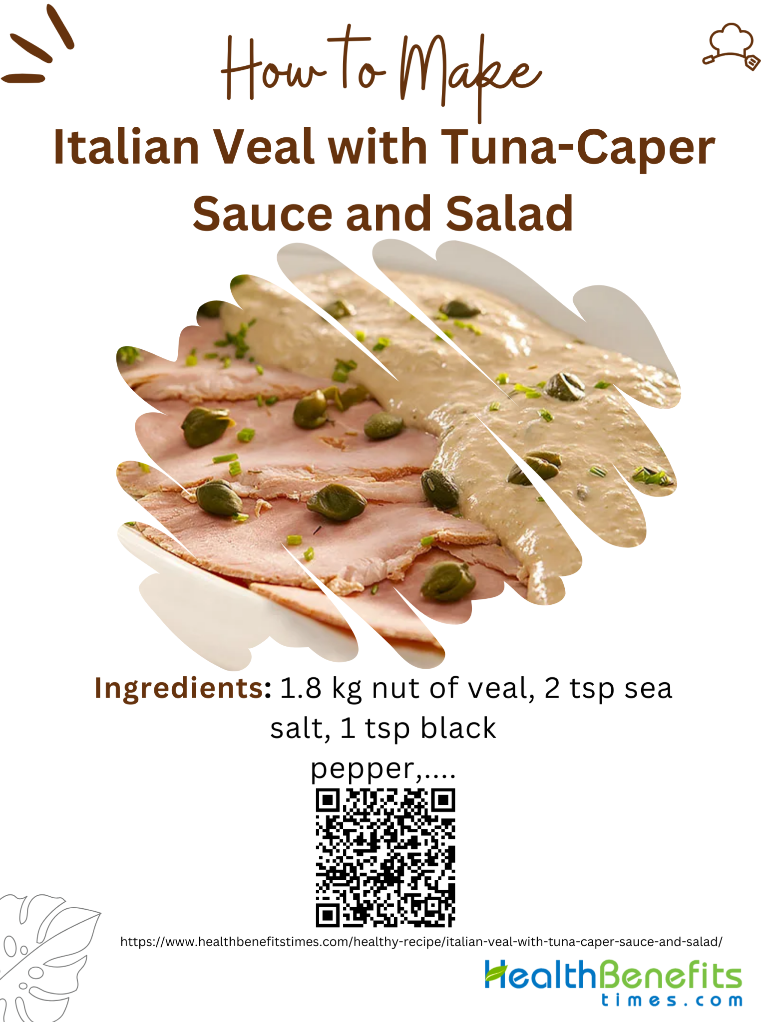 Italian Veal with TunaCaper Sauce and Salad Health Benefits
