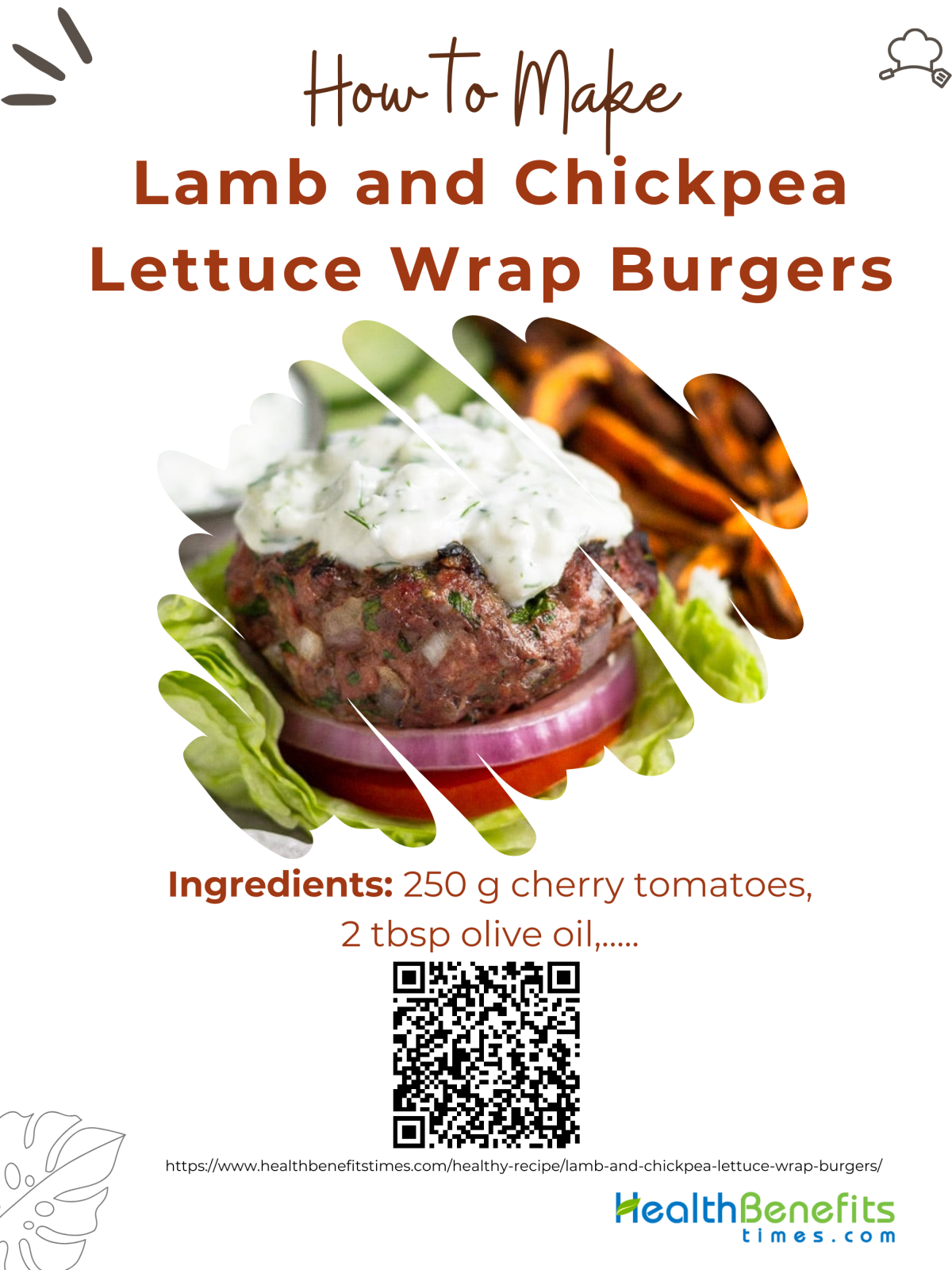 Lamb and Chickpea Lettuce Wrap Burgers Health Benefits