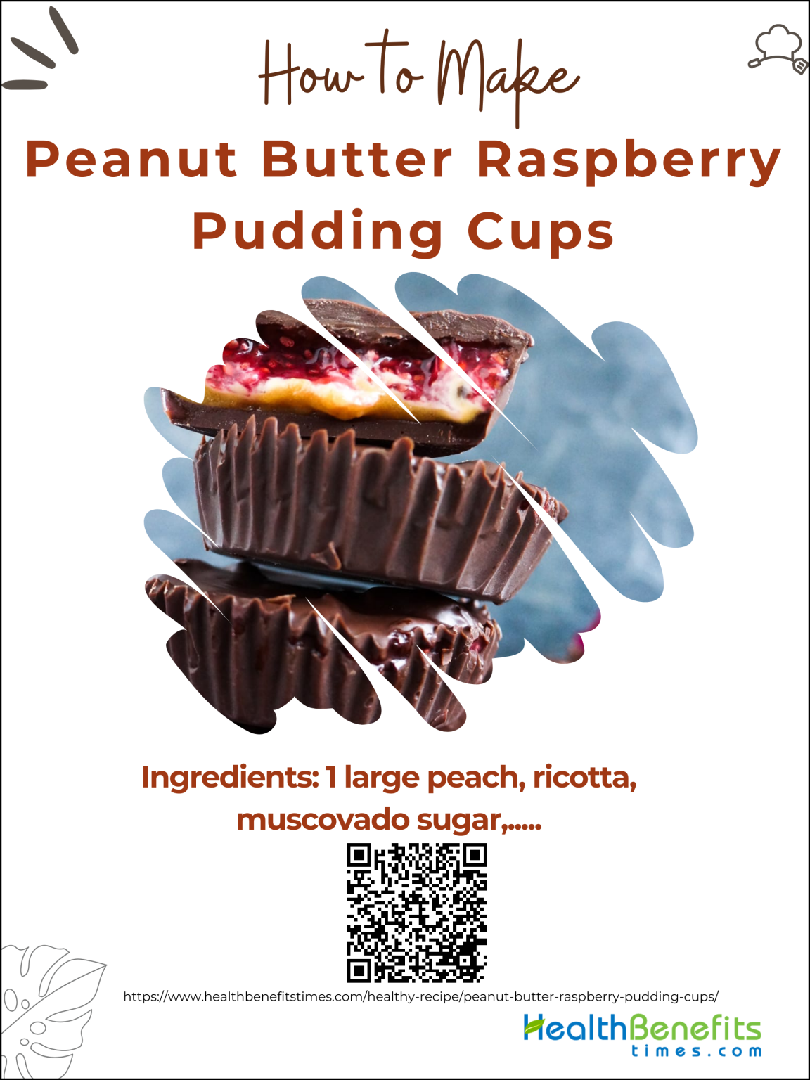 Peanut Butter Raspberry Pudding Cups - Health Benefits