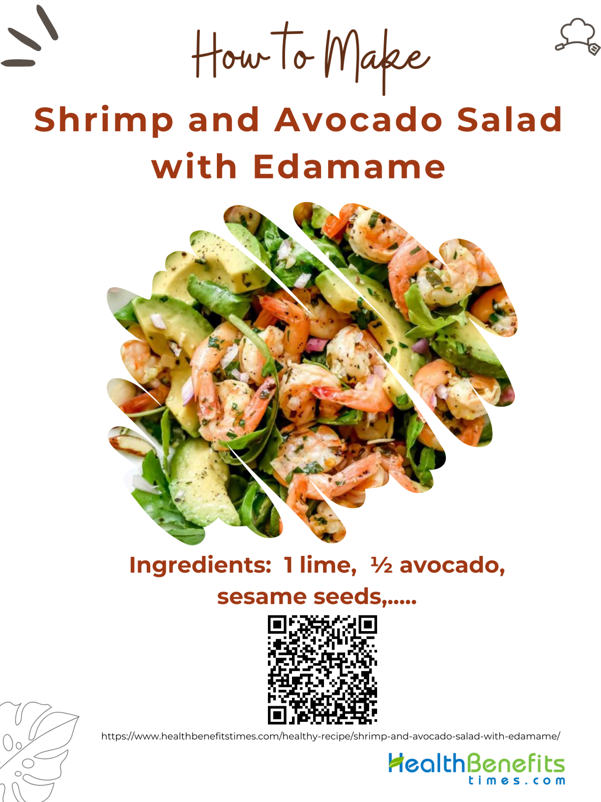 Shrimp and Avocado Salad with Edamame Health Benefits