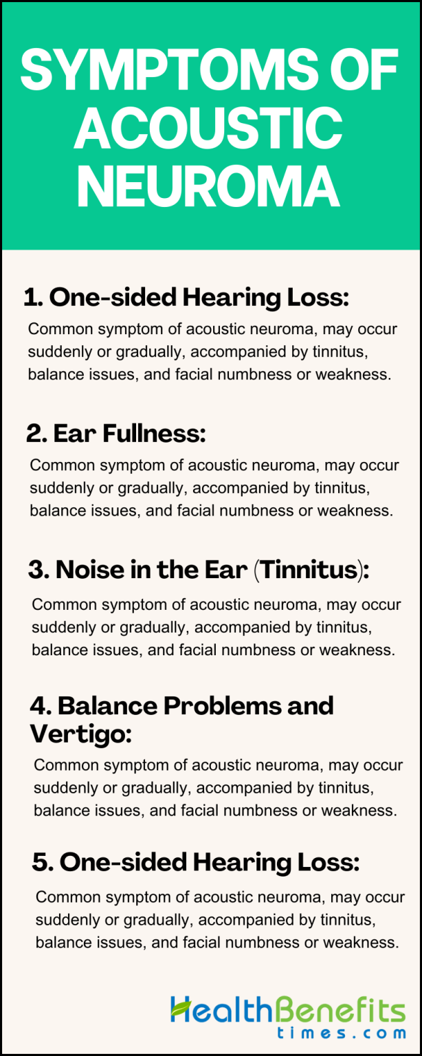 Symptoms of Acoustic neuroma Health Benefits