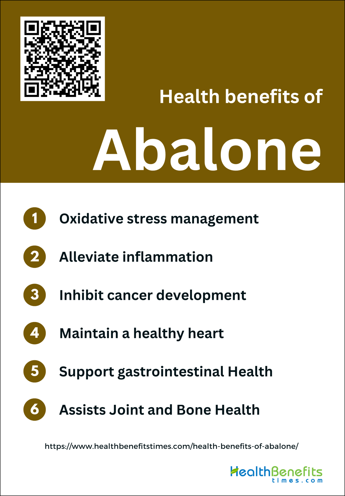 Health benefits of Abalone Health Benefits