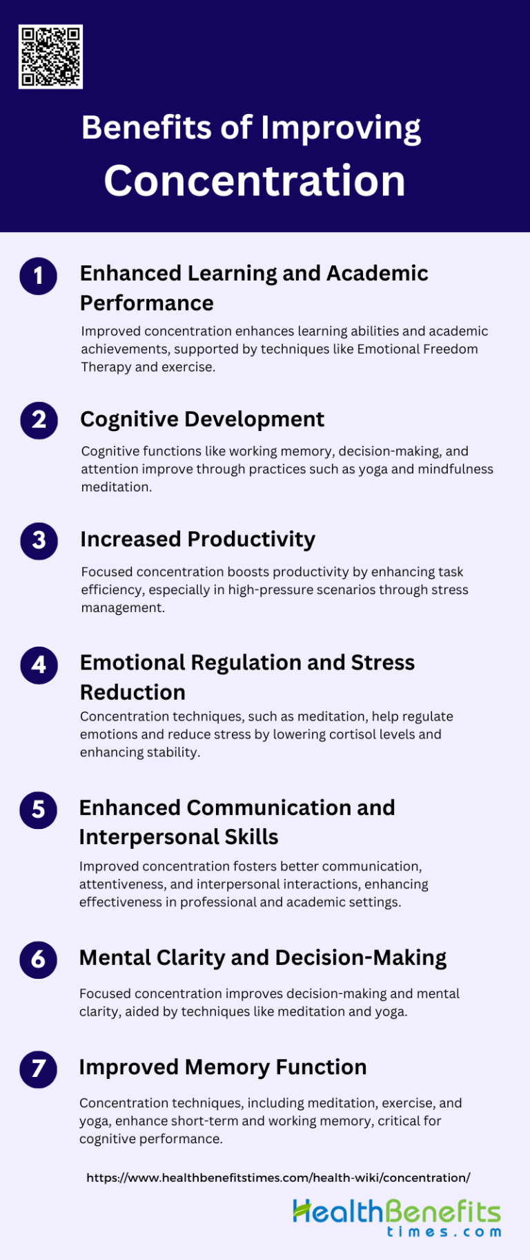 View of What is Concentration? - Health Benefits