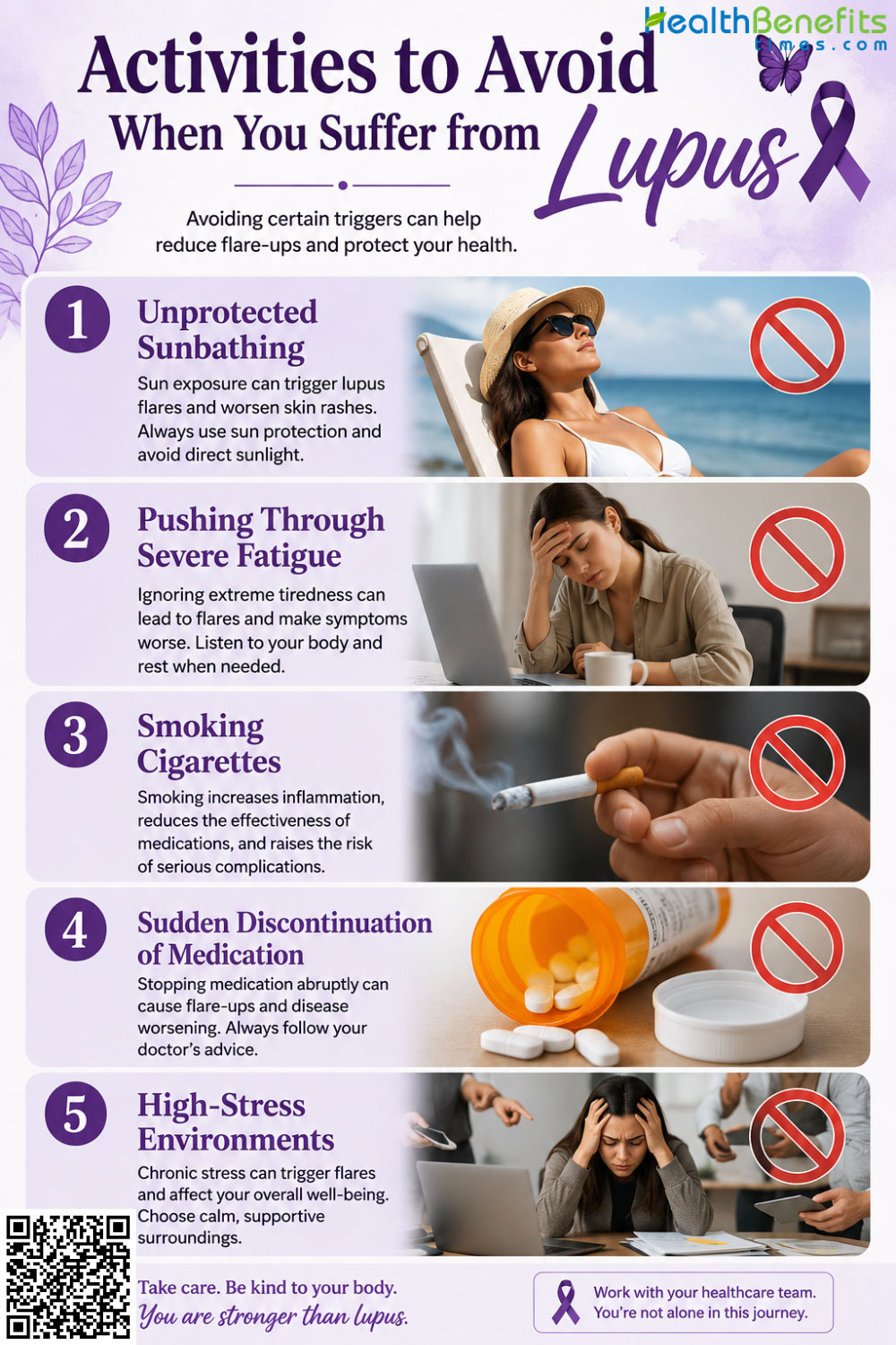 Activities to Avoid When You Suffer from Lupus
