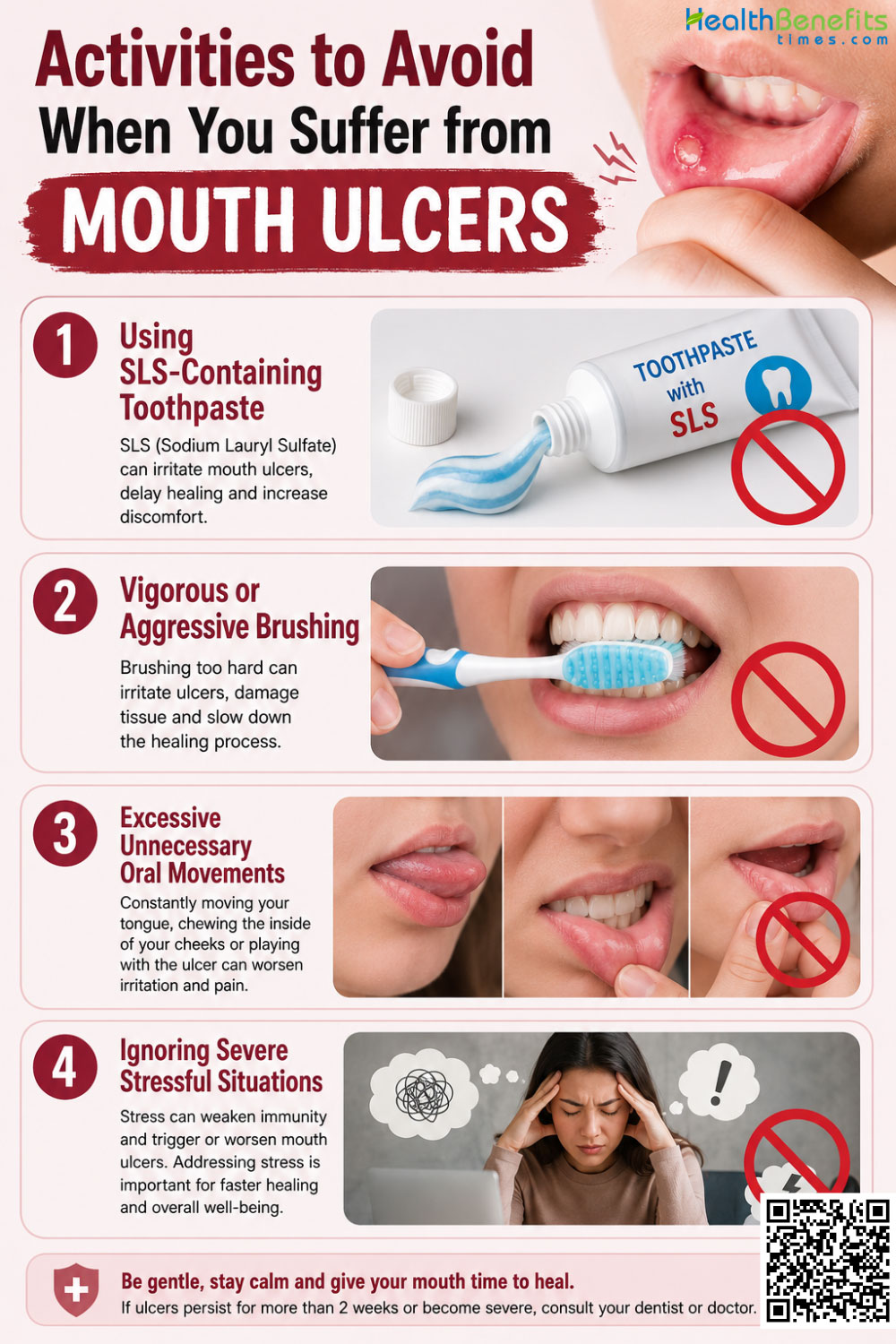 Activities to Avoid When You Suffer from Mouth Ulcers
