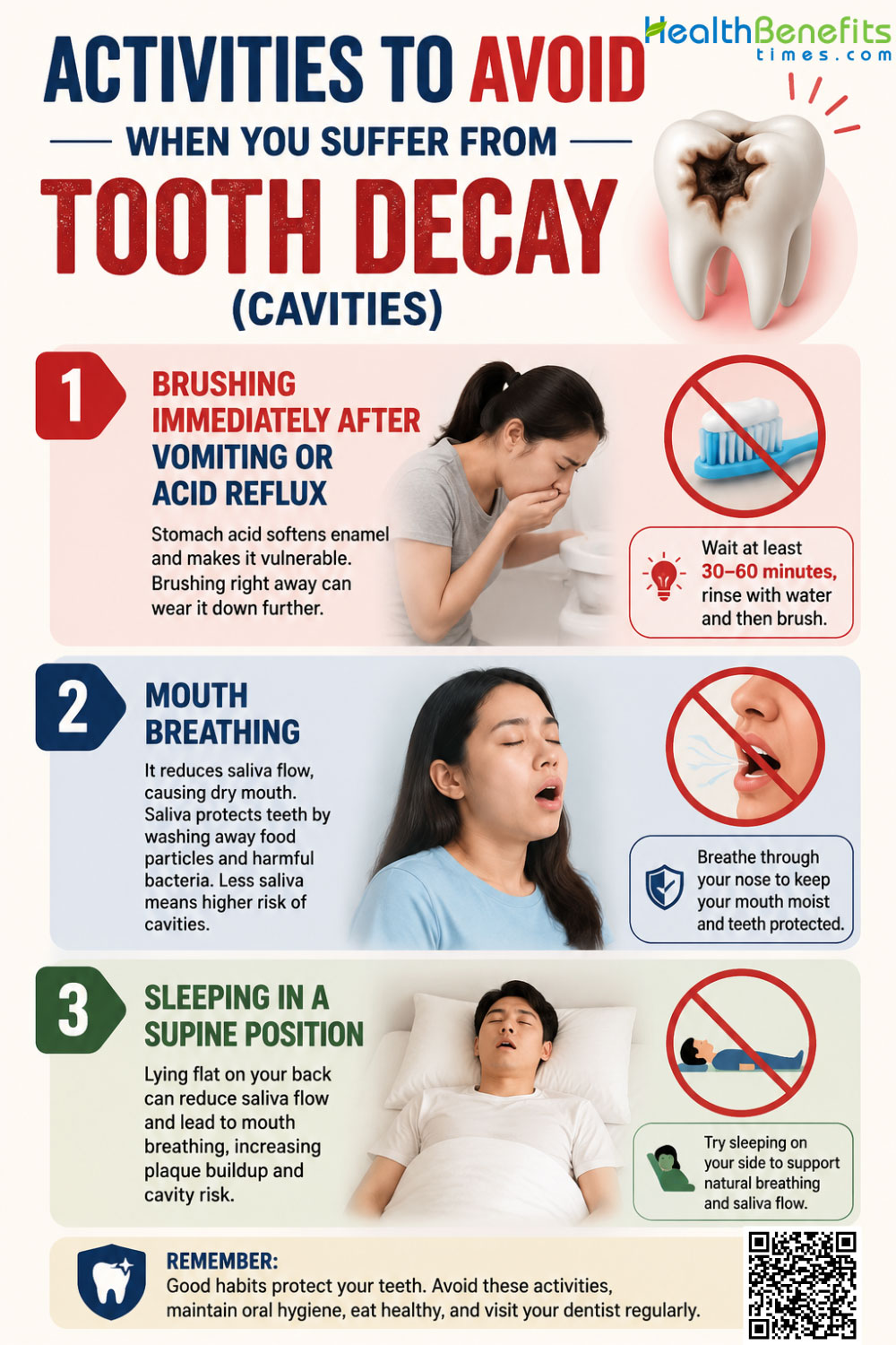 Activities to Avoid When You suffer from Tooth Decay (Cavities)